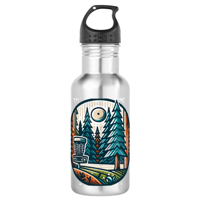 May the Course Be with You Disc Golf  710 Ml Water Bottle (Front)