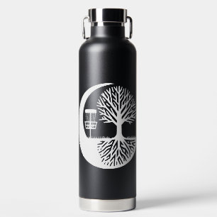 May the Course be with You   Disc Golf Humour Water Bottle