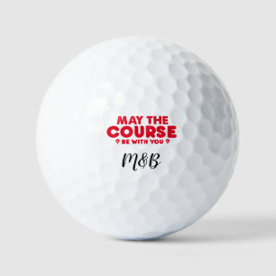 May the course be with you golf balls