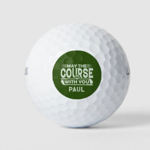 May the course be with you Golf Balls