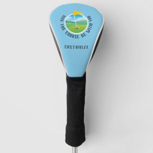 May The Course Be With You Golf Head Cover