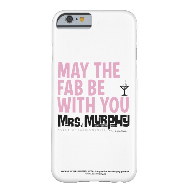 May the FAB be with you - iPhone6 case (Back)