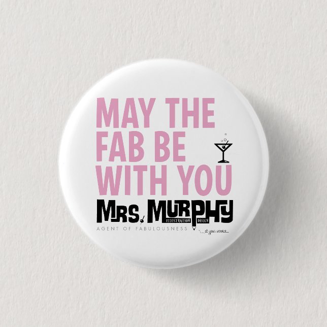 May the FAB be with you - pin (Front)