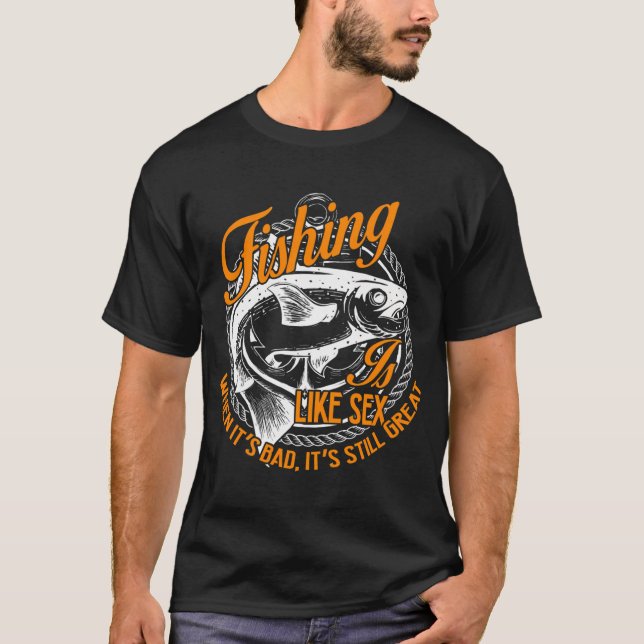 May The Fish Be With You T-Shirt (Front)