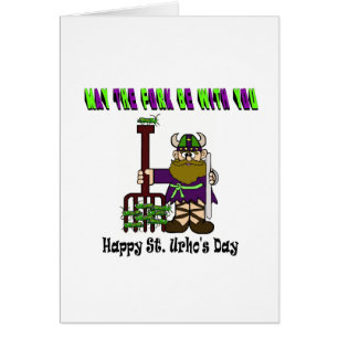 May The Fork Be With You! St. Urho's Day Card