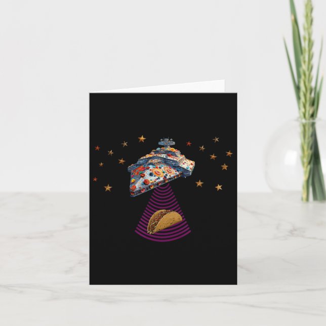 May The Fourth-cinco De Mayo Destroyer Taco Tracto Card (Front)