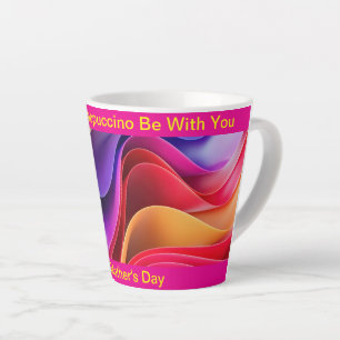 May The Frappuccino Be With You Latte Mug