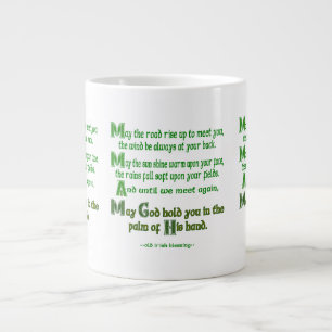 May the Road Rise To Meet You Large Coffee Mug