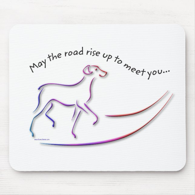 May the Road Rise Up w/Dog mouse pads (Front)