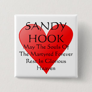 MAY THE SOULS OF THE MARTYRED REST IN... 15 CM SQUARE BADGE