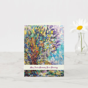 May Their Memory Be a Blessing Card
