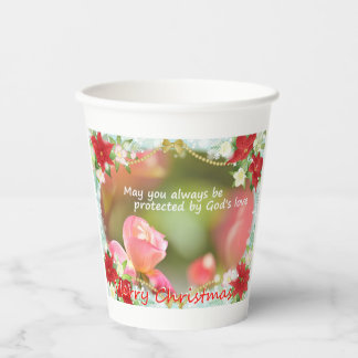 May you always be protected by God's love  Paper Cups