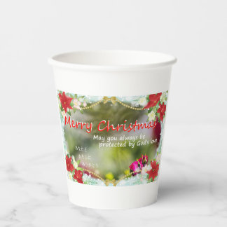 May you always be protected by God's love Paper Cups