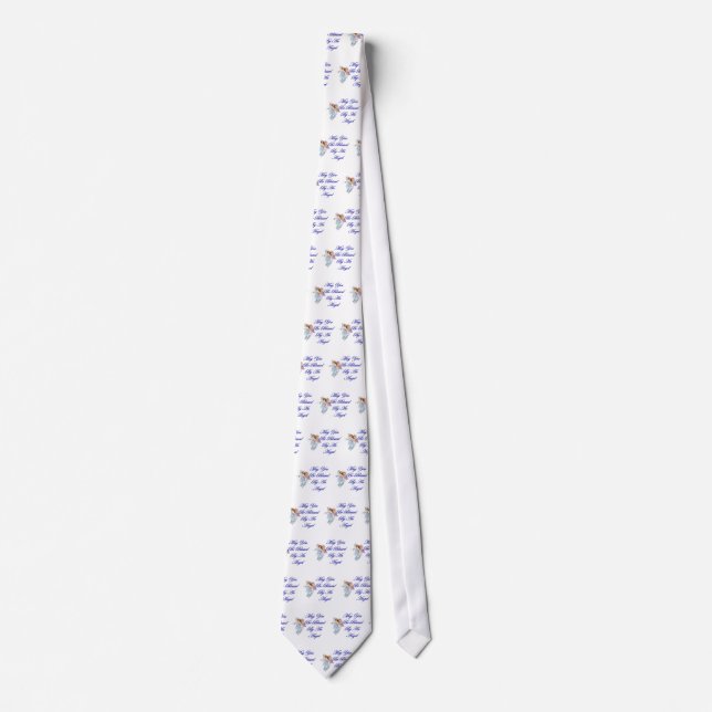 May You Be Blessed By An Angel Tie (Front)