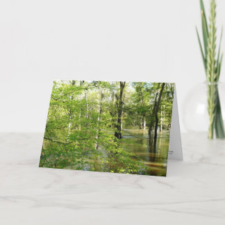 May You Live in the Overflow - A Thank You Card