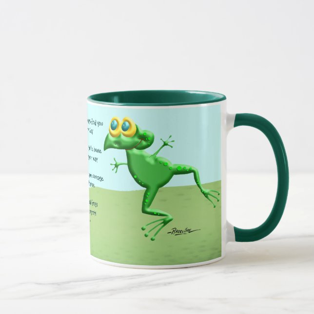 May You Never Find Frogs In Your Underpants Mug (Right)