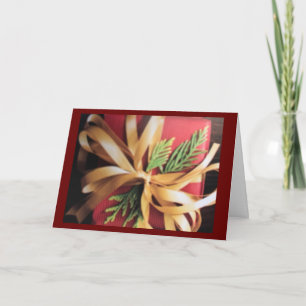 MAY YOUR CHRISTMAS BE *MERRY & BRIGHT* CARD