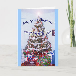 "May your Christmas..." friend card
