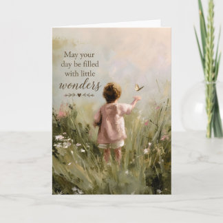 May Your Day Be Filled Wonders Card