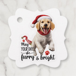 May your day furry and bright favour tags