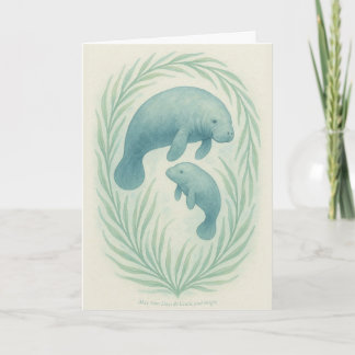 May Your Days Be Gentle and Bright – Mother & Baby Card