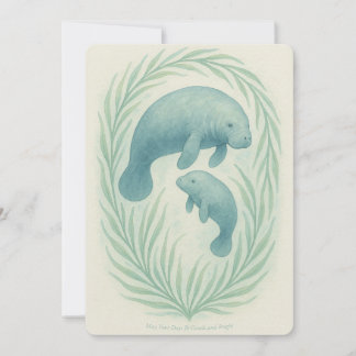 May Your Days Be Gentle and Bright – Mother & Baby Holiday Card