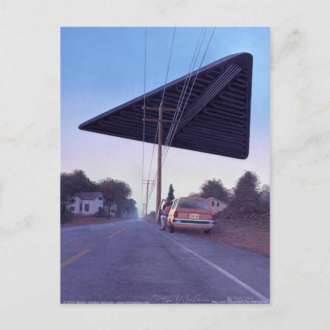 May your Encounters be Postcard (Front)