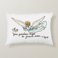 May Your Guardian Angel be Near Prayer drawing