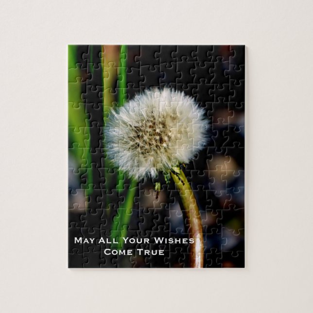 May Your Wishes Come True, Dandelion jigsaw puzzle (Vertical)