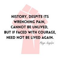 Maya Angelou Quote History Courage