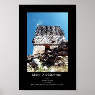 Maya Architecture- Labna Poster