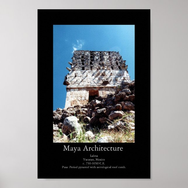 Maya Architecture-Labna Poster (Front)