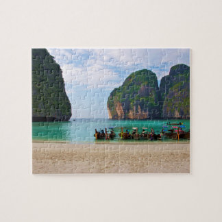 Maya Bay, Koh Phi Phi Thailand Jigsaw Puzzle