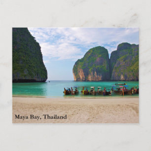 Maya Bay, Thailand Postcard