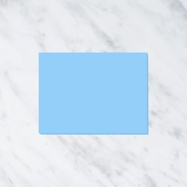 Maya Blue Solid Colour Post-it Notes (Creator Uploaded)