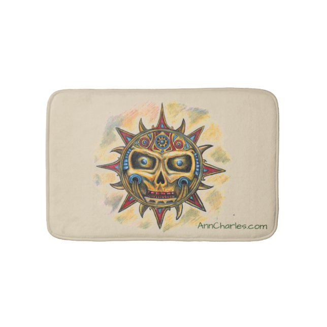 Maya Sun Bath Mat by Ann Charles (Front)