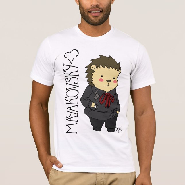 Mayakovsky hedgehog shirt (Front)