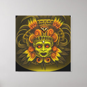 mayan61 canvas print