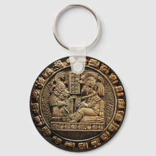 Mayan Art  Key Ring