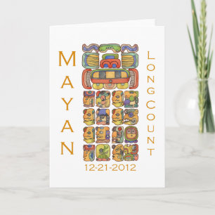 Mayan Calendar 12-21-2012 Card