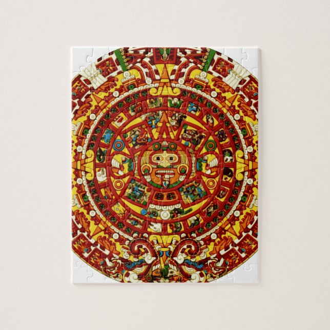 mayan calendar jigsaw puzzle (Vertical)