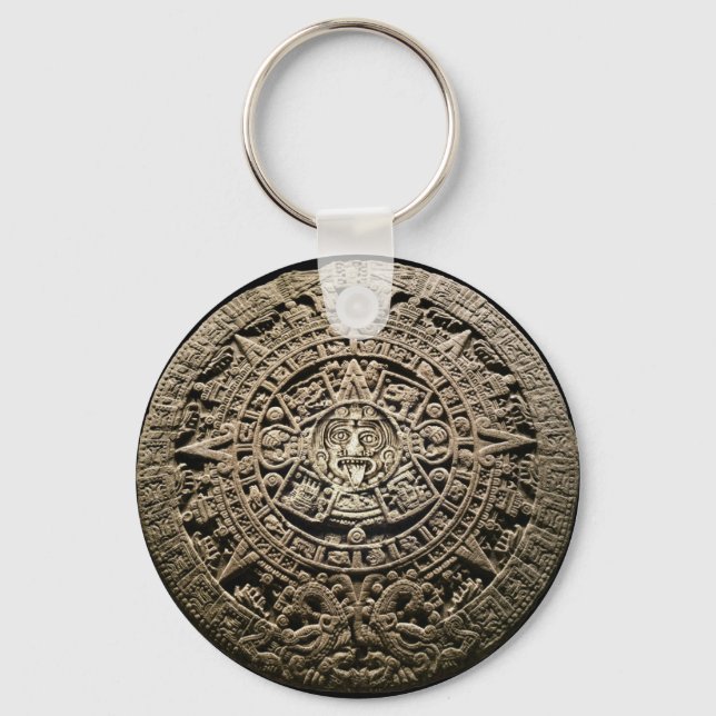 Mayan Calendar Key Ring (Front)