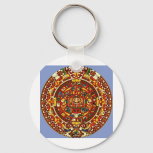 mayan calendar key ring