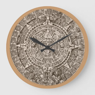 mayan calendar large clock