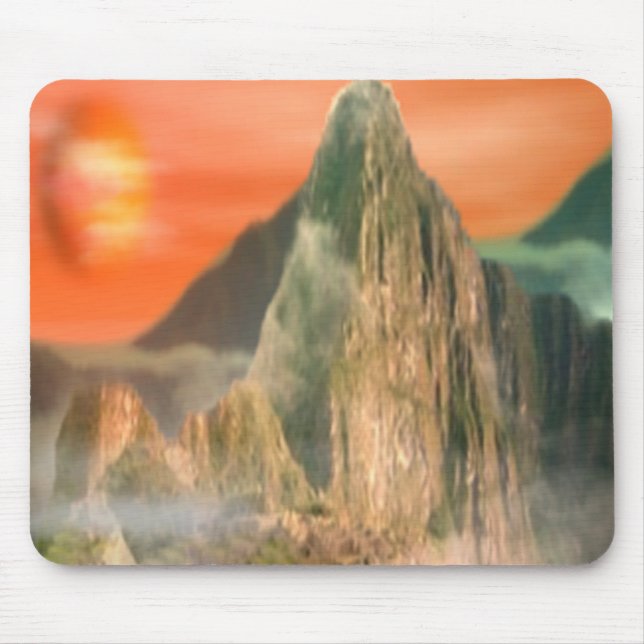 Mayan  calendar mouse pad (Front)