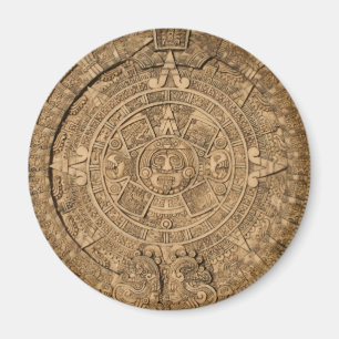 mayan calendar plain magnet