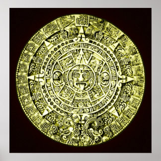 mayan calendar poster