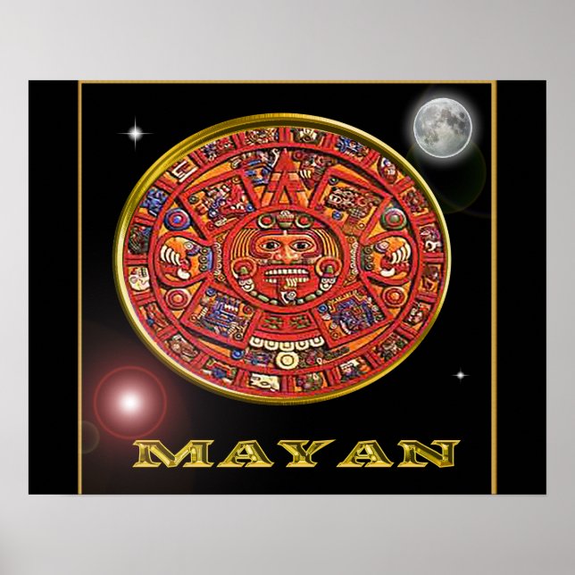 Mayan  calendar poster (Front)