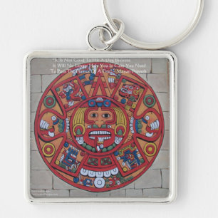 Mayan Calendar & Proverb Gifts Cards & Tees Key Ring