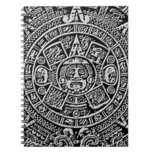 Mayan Calendar Spiral Notebook